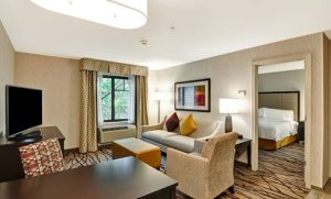 Guest living room - Homewood Suites